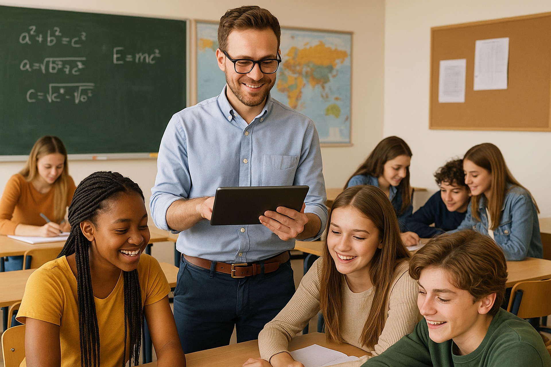 Students receiving structured school and homework support